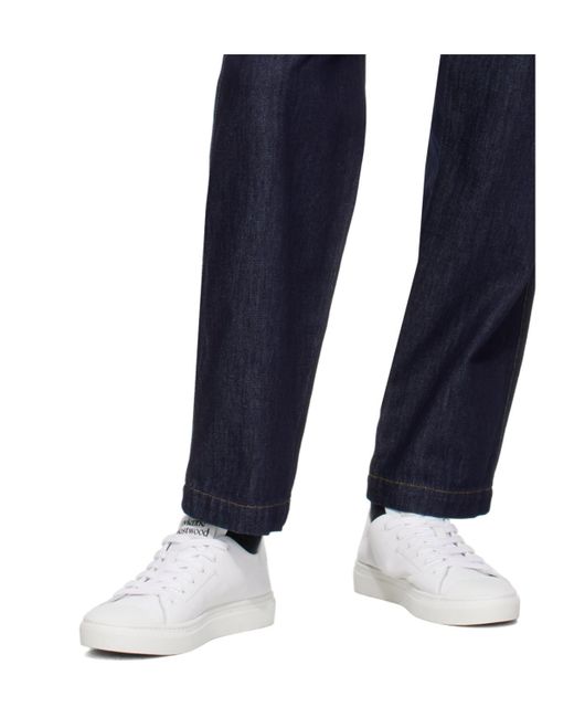 Vivienne Westwood Low Top Soft Punch Sneakers in White for