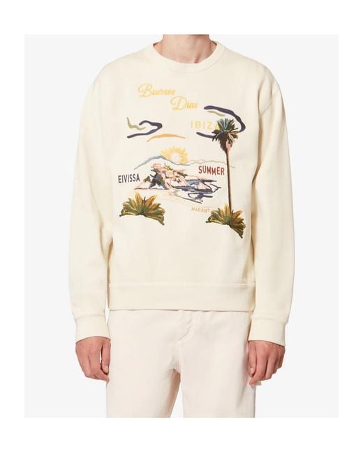 Isabel Marant Natural Mikoy Sweatshirt for men