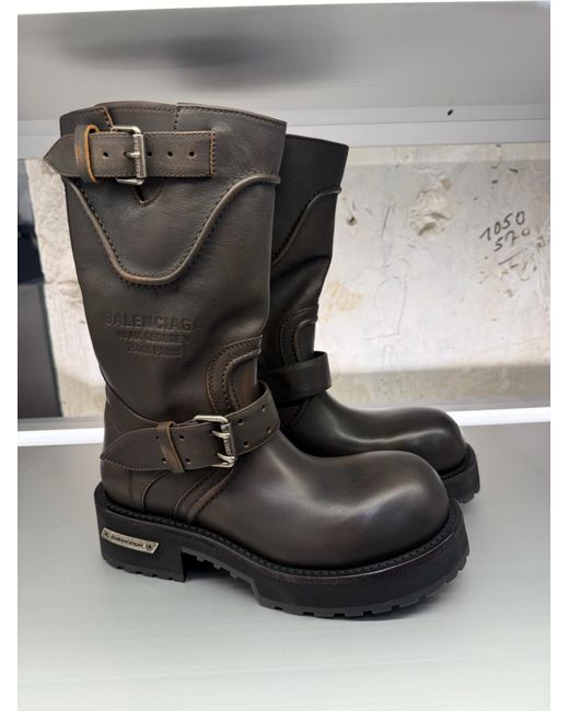 Balenciaga Black Venom Boots