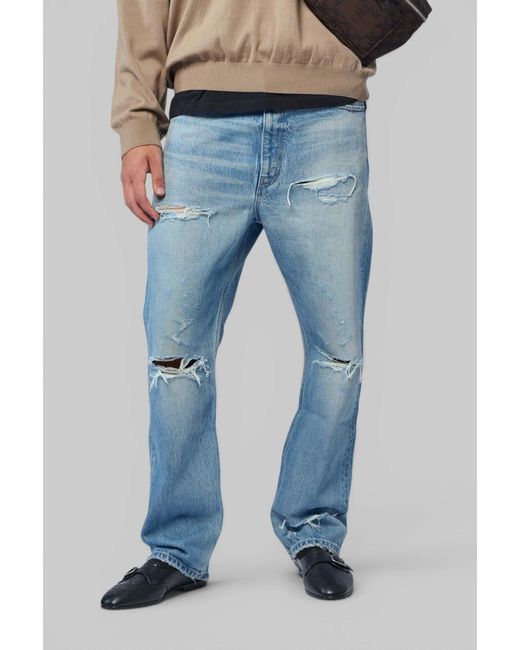 Céline Blue Ripped Jeans for men