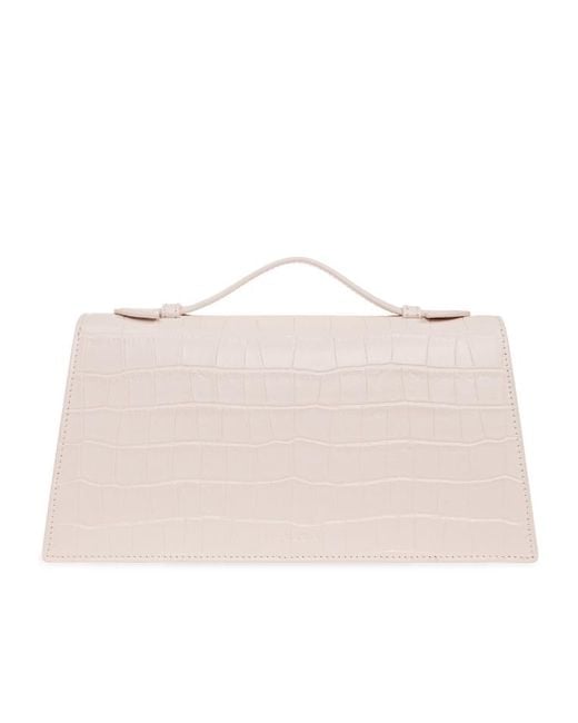 McQueen Natural Flap Shoulder Bag