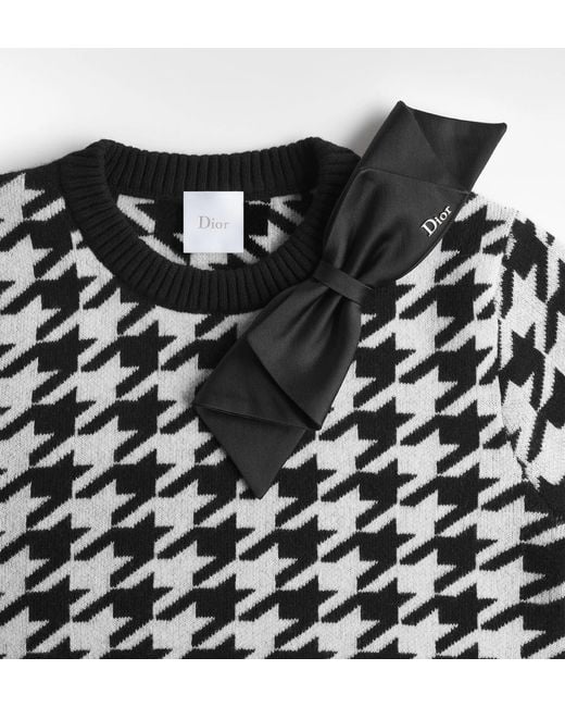 Dior Black Short-Sleeved Sweater