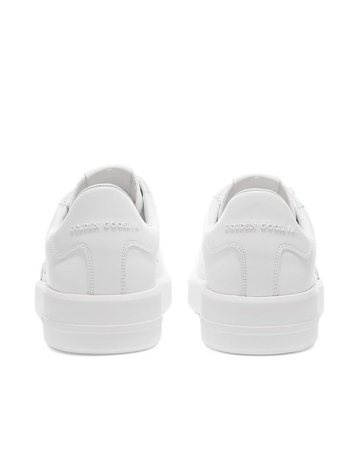 Golden Goose Deluxe Brand White Round Head Lacing Casual Sneakers for men