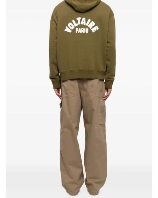 Zadig & Voltaire Green Sacha Sweatshirt for men
