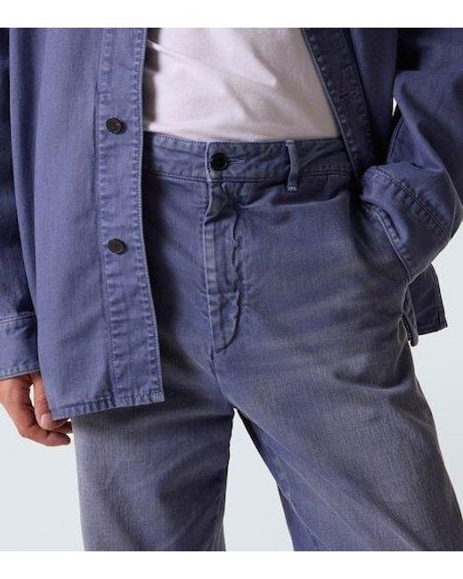 Calvin Klein Blue Bertie Straight Jeans for men