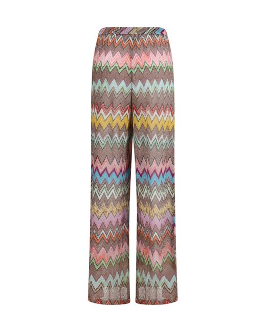 Missoni White Viscose Blend Pants