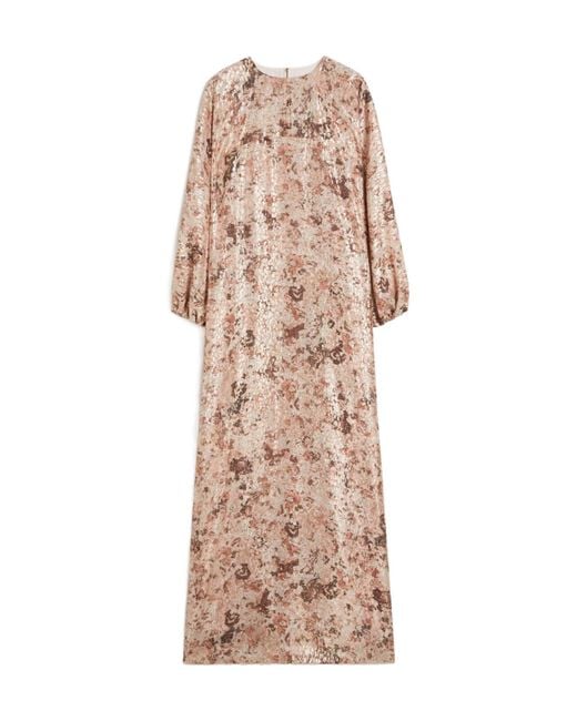 Max Mara Natural Long-Sleeved Dress