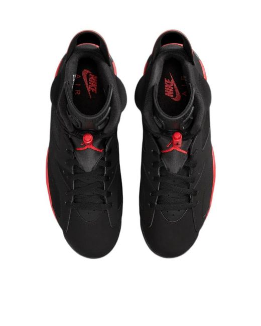 Nike Black Air Jordan 6 Retro Sneakers for men