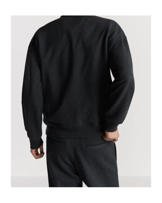 Dior Blue Homme High Neck Zip Detailed Sweatshirt for men