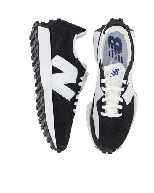 New Balance Black Low-Cut Sneakers for men