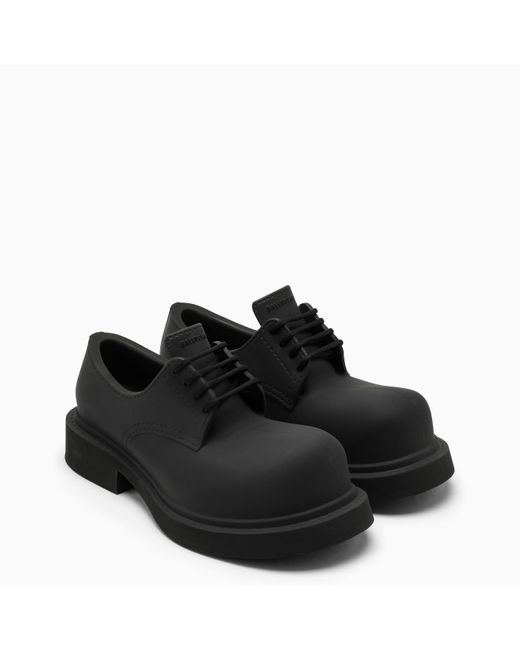 Balenciaga Black Steroid Derby Shoes for men