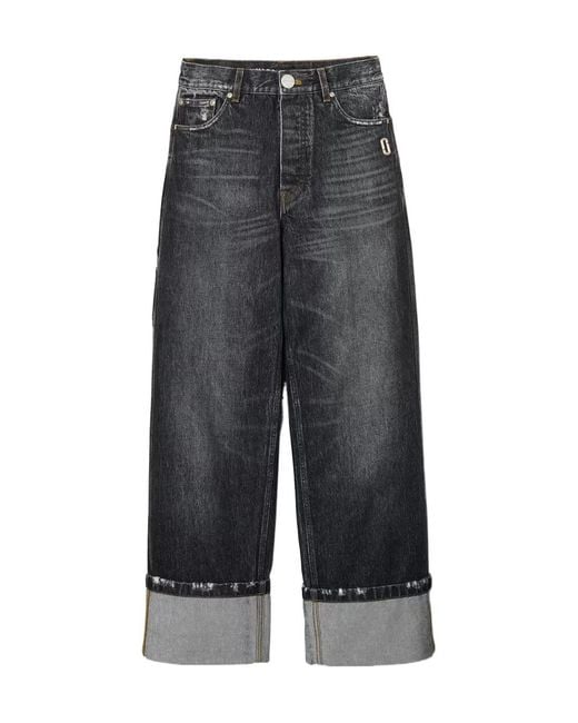 Marc Jacobs Gray Wide Leg Jean