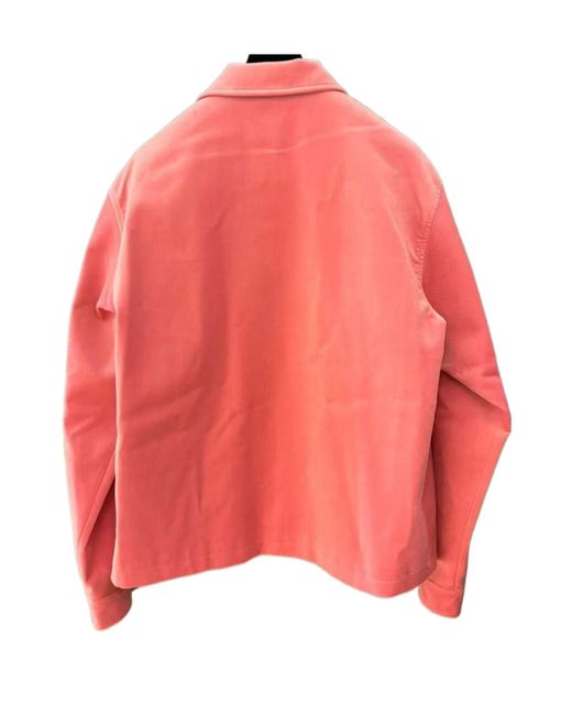 we11done Pink Long-Sleeved Casual Jacket