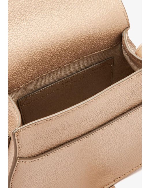 Chloé Natural Chloé Marcie Small Crossbody Bag