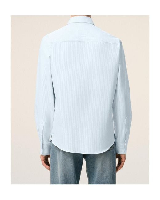 AMI White Long-Sleeved Shirt for men