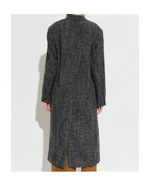 Isabel Marant Black Long-Sleeved Coat