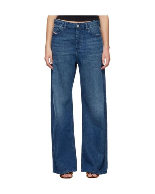 DIESEL Blue Belt Loop Jeans