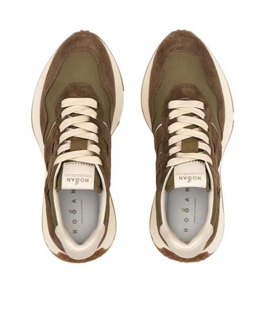 Hogan Brown H641 Sneakers