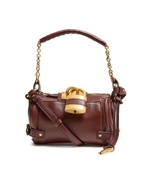 Chloé White Paddington Shoulder Bag