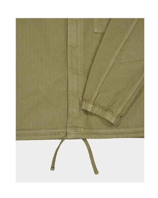 Stone Island Green Casual Shirt-Style Jacket for men