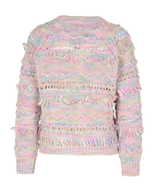 Isabel Marant Pink Round Neck Sweater