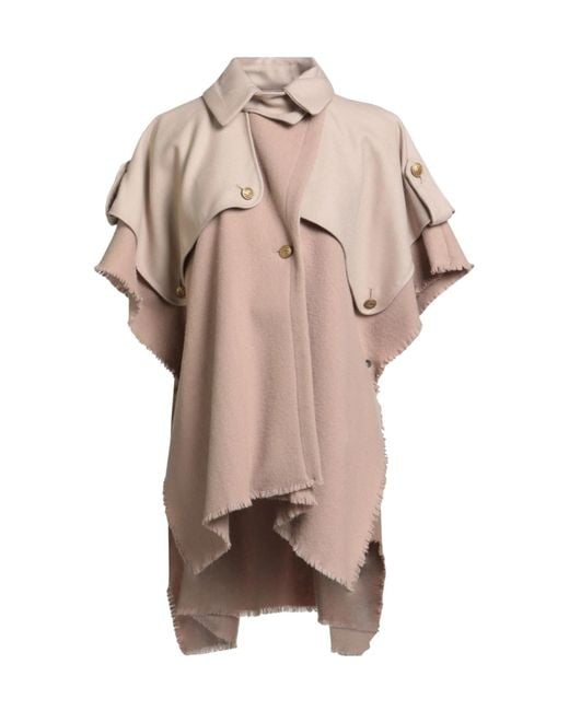 Rag & Bone Natural Solid Color Wool Shawl Coat