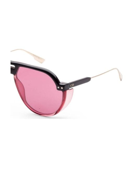 Dior Pink Frame Sunglasses