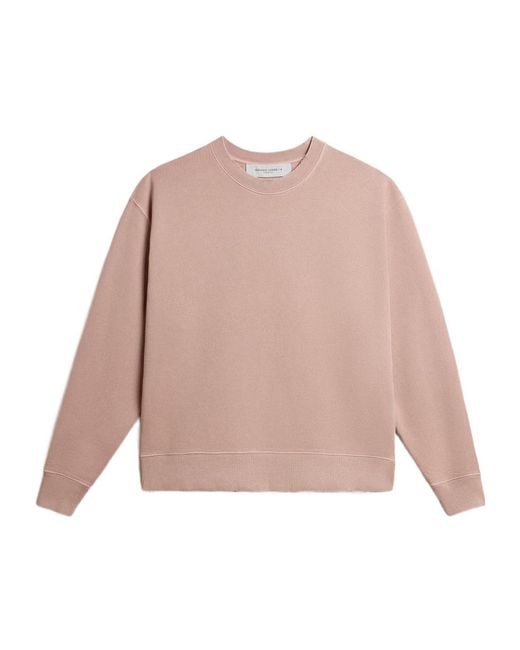 Golden Goose Deluxe Brand Natural Boxy Logo Sweatshirt