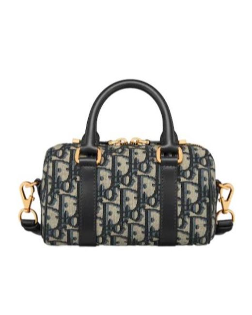 Dior Black Groove 16 Mini Bag