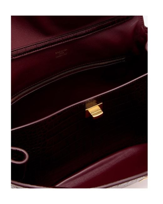 Balenciaga Purple Rodeo Medium Handbag