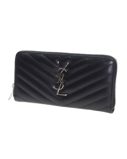 Saint Laurent Gray Classic Wallet