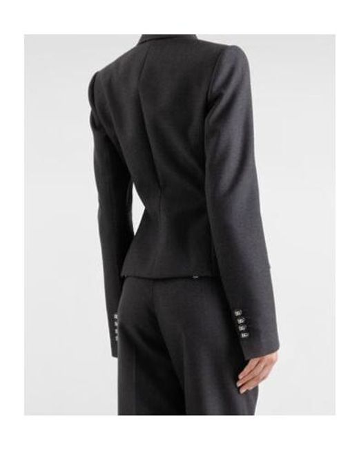Dolce & Gabbana Blue Double-Breasted Jacket
