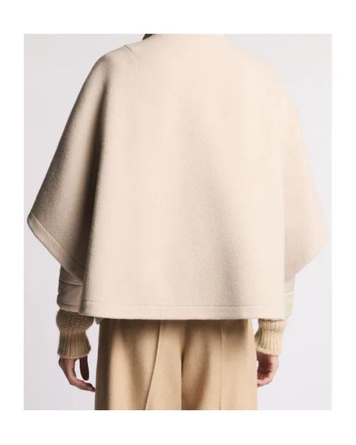 Fay Natural 3-In-1 Double-Sided Cape Coat