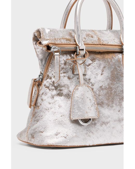 Maison Margiela White 5Ac Mini Soft Shoulder Bag for men