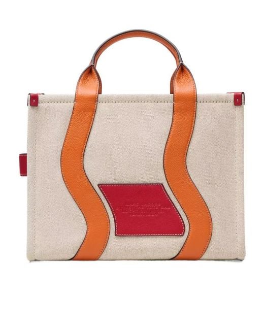 Marc Jacobs Red The Tote Medium Tote Bag