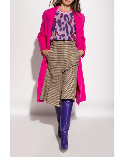 Paris Texas Blue Knee-High 100Mm Boots