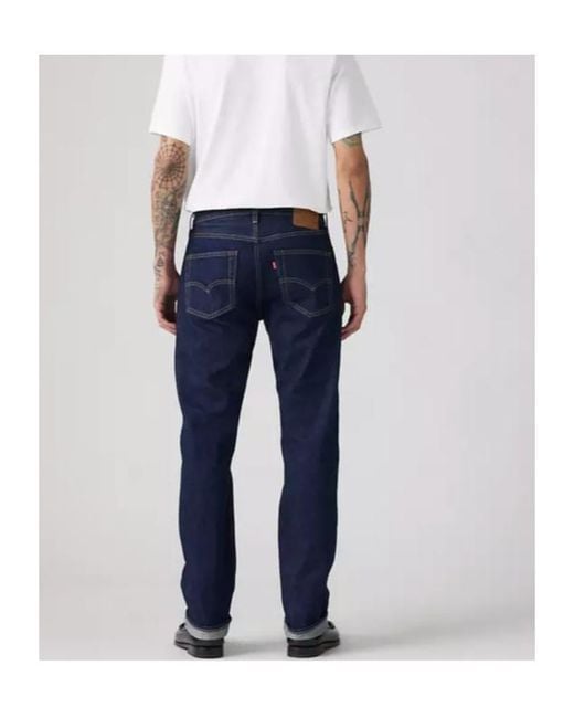 Levi's Blue 501 Straight-Leg Jeans for men