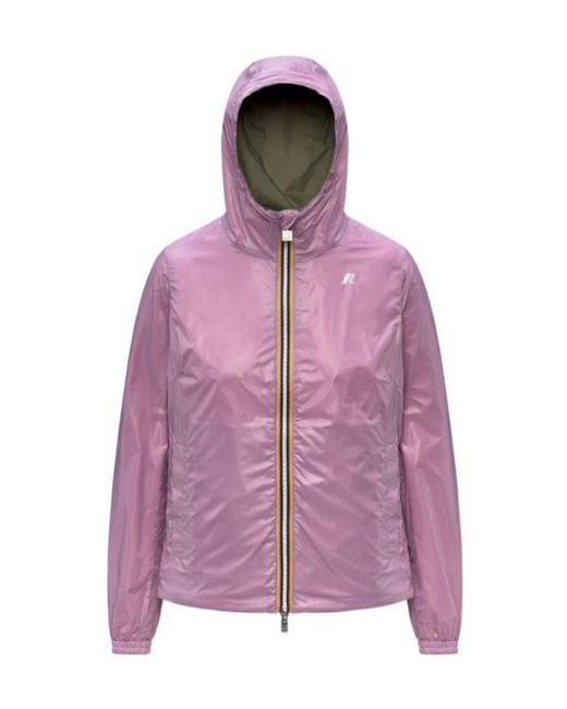 K-Way Green Lil 2.0 Plus.2 Reversible Jacket