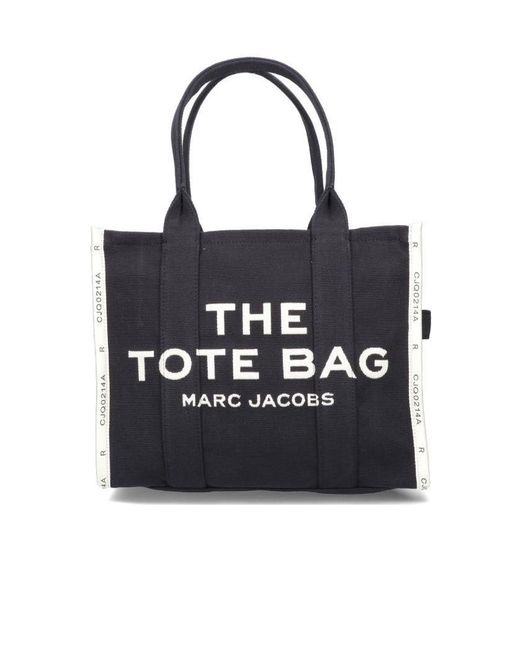 Marc Jacobs Black The Jacquard Large Tote Bag
