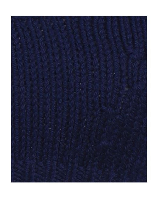 Marni Blue Solid Color Lightweight Wool Knit