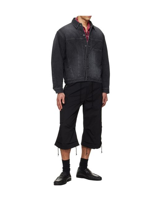 Needles Blue Darts Bottom Long-Sleeve Denim Jacket for men