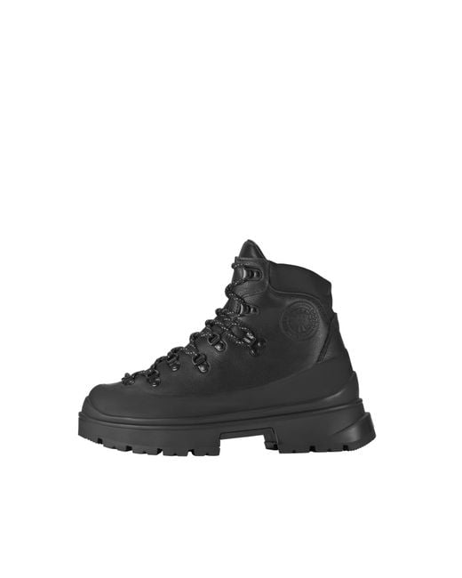 Canada Goose Black Journey Lace-Up Hiking Boots