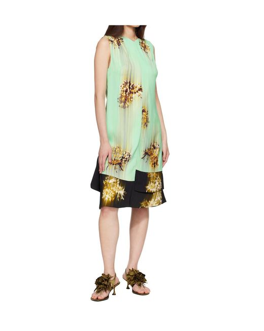 Proenza Schouler White Tee Thong Floral High-Heeled Sandals