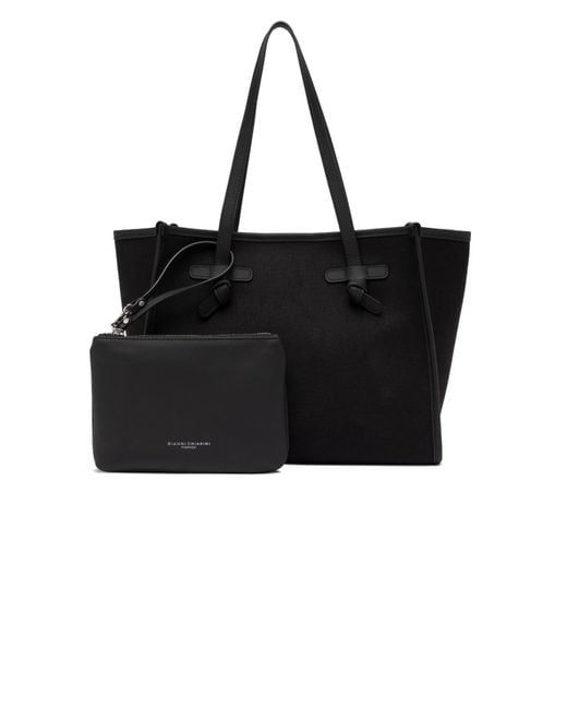Gianni Chiarini Black Marcella Tote Bag