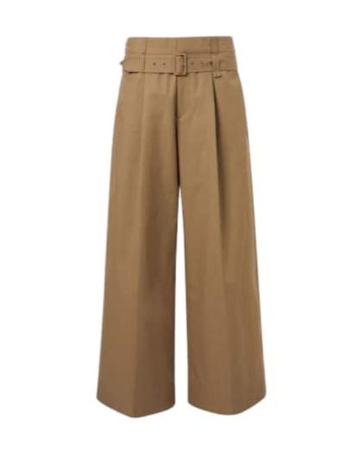 Simone Rocha Natural Cotton-Blend Canvas Wide-Leg Pants for men