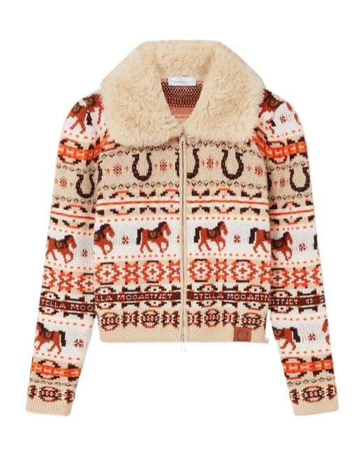 Stella McCartney Multicolor Fair Isle Cardigan