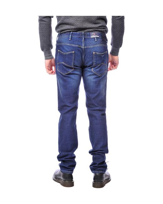 Armani Jeans Blue Logo Jeans for men