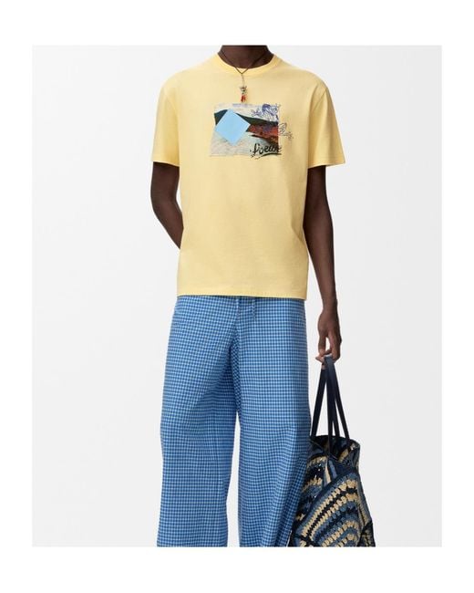 Loewe Metallic Short-Sleeved T-Shirt for men