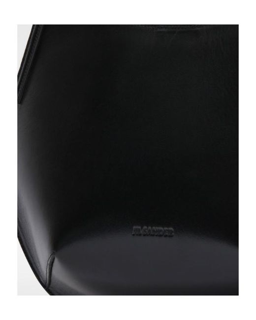 Jil Sander Black Kante Shoulder