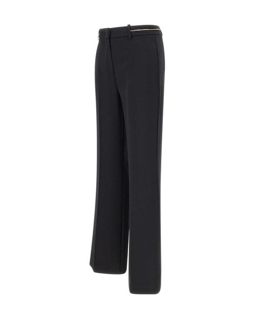 Kaos Blue Chain-Trimmed Trousers